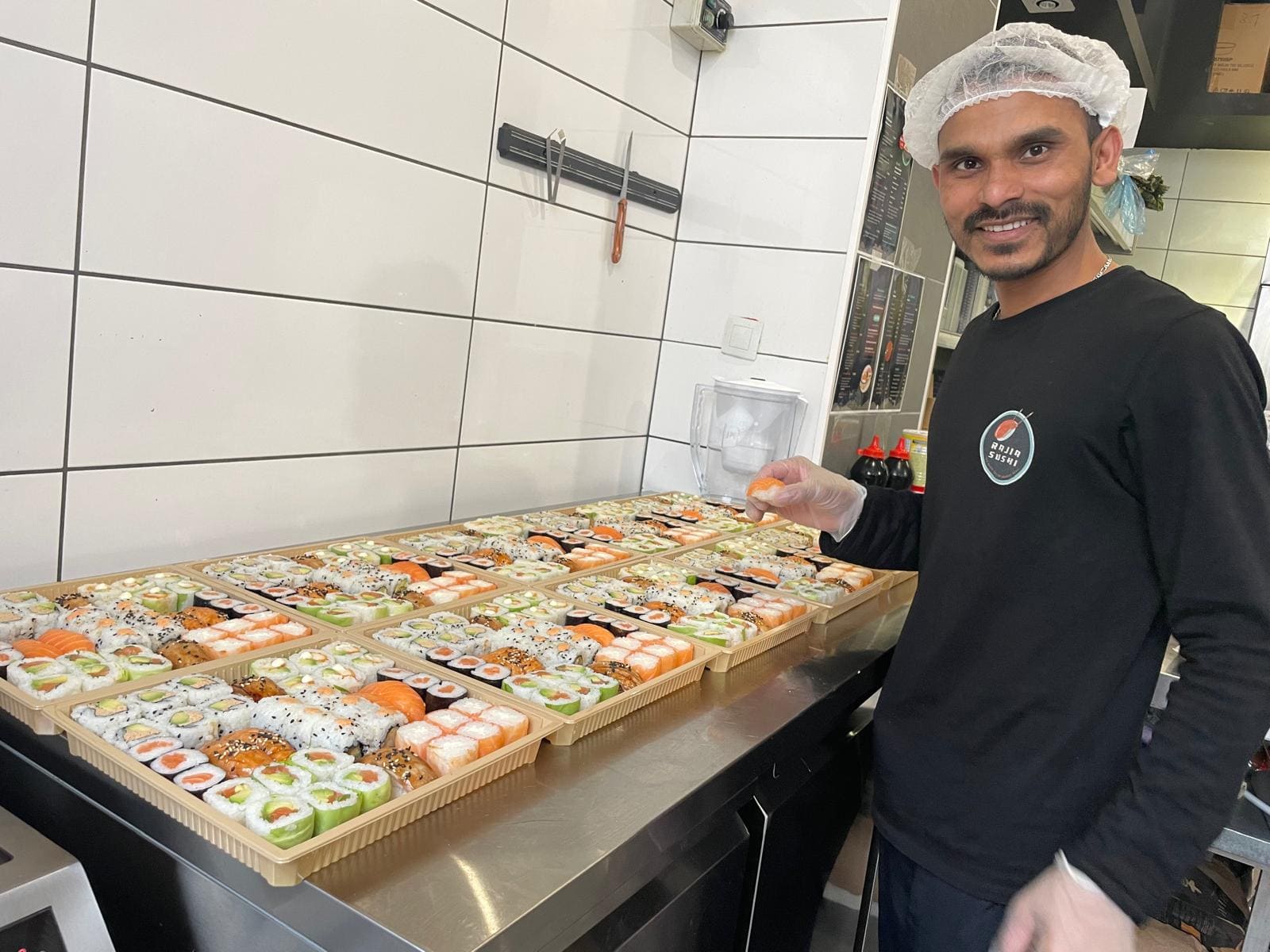 Master Chef of Rajia Sushi